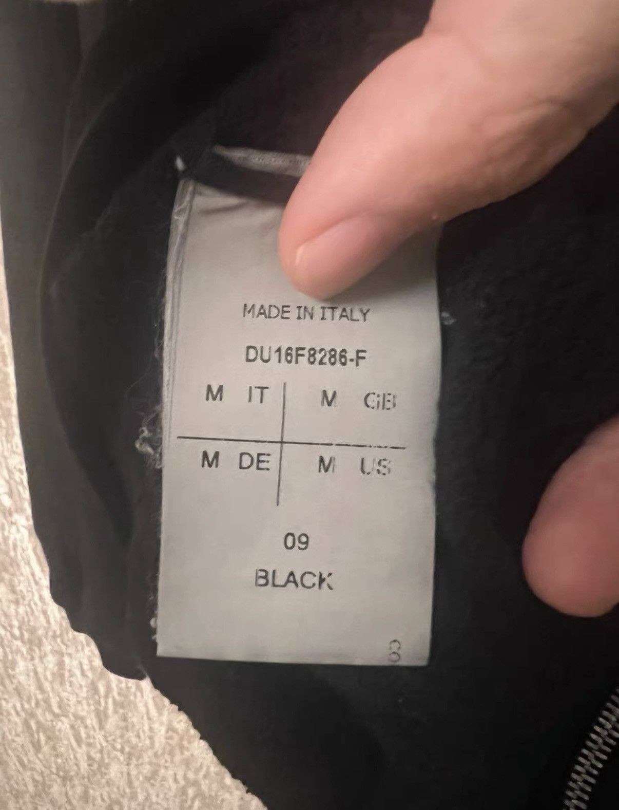 Rick Owens Rick Owens Drkshdw Wizard Hat Jacket, Men's Size US M / EU 48-50 / 2 - 3 Thumbnail