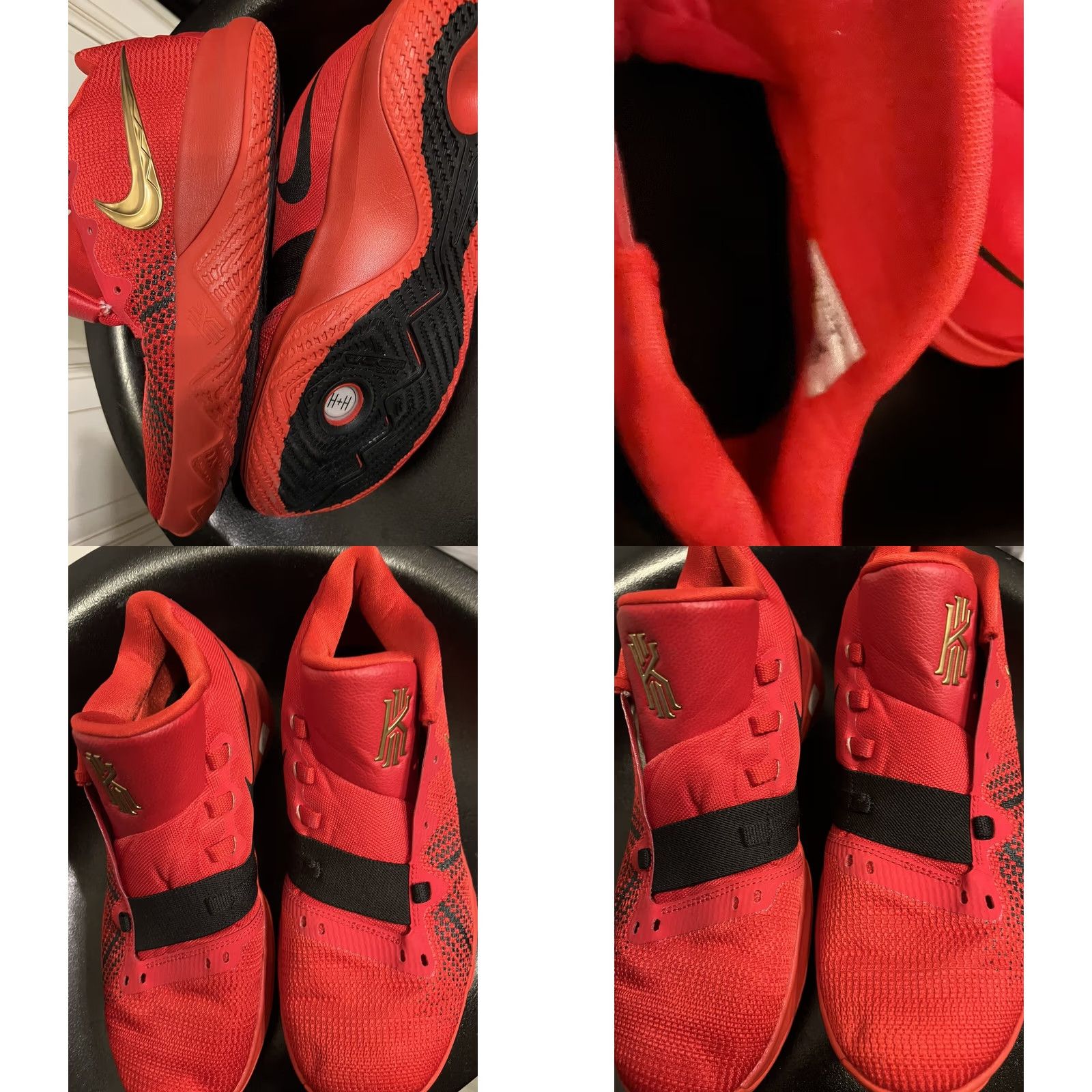 Nike Nike Kyrie Flytrap Basketball Shoes Men US 9 Red AA7071-600 Size US 9 / EU 42 - 8 Thumbnail