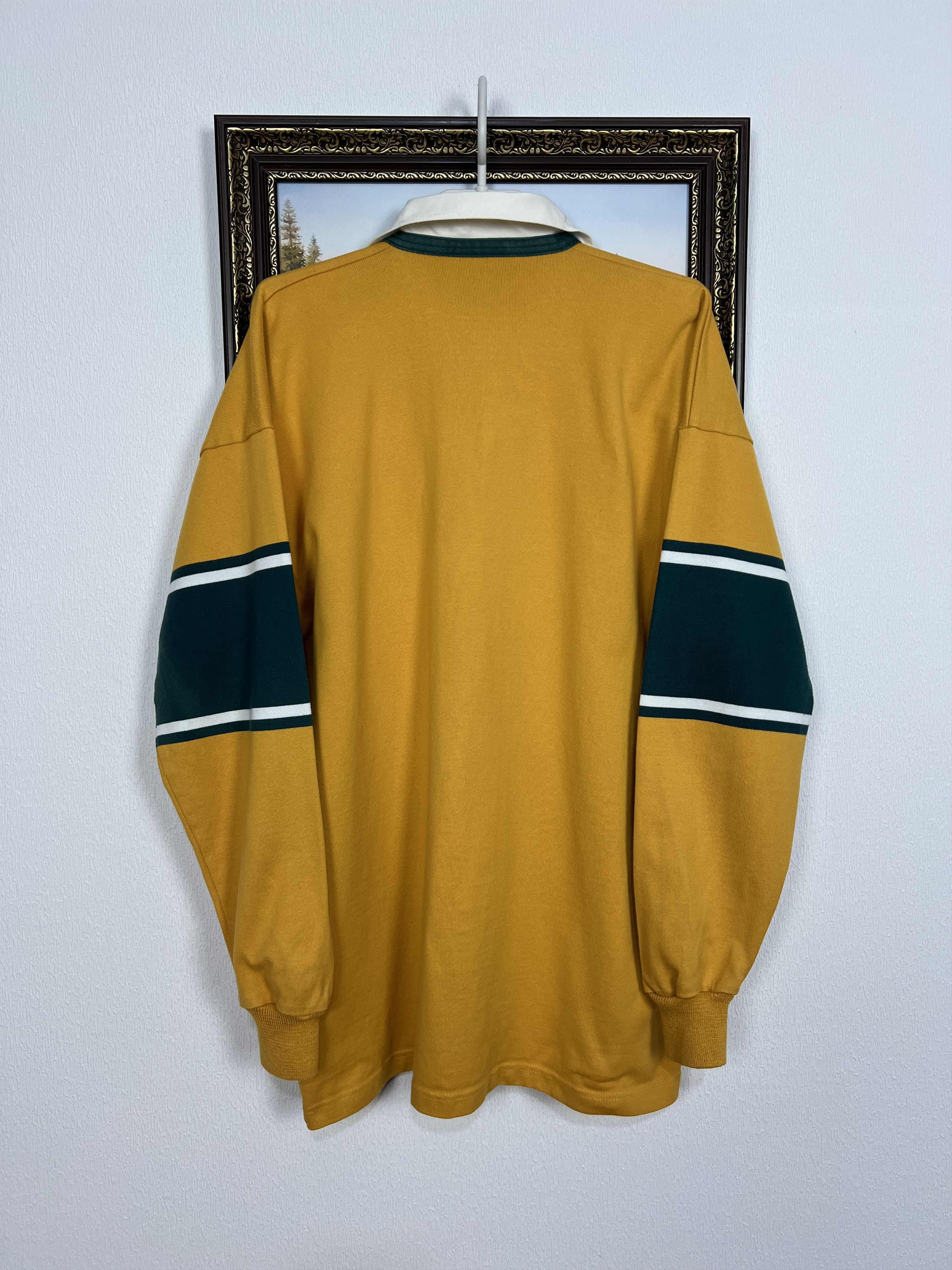 Vintage Australia Rugby Union Jersey Wallabies Shirt Long Sleeve Size US XL / EU 56 / 4 - 9 Thumbnail