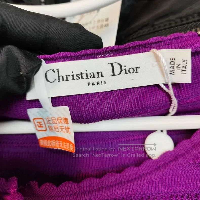 Dior Dior Purple long sleeves Size S / US 4 / IT 40 - 5 Thumbnail