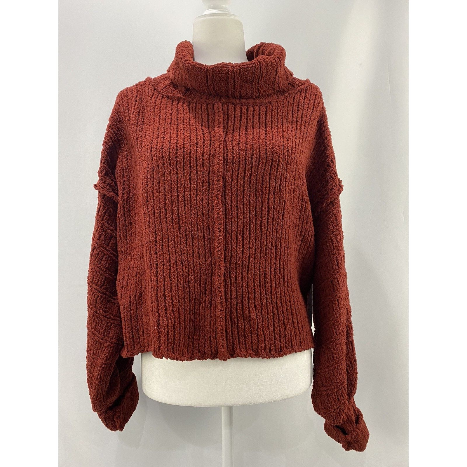 Free People FREE PEOPLE Be Yours Cowl Neck Sweater Sweter Size S A001455 Size S / US 4 / IT 40 - 2 Thumbnail