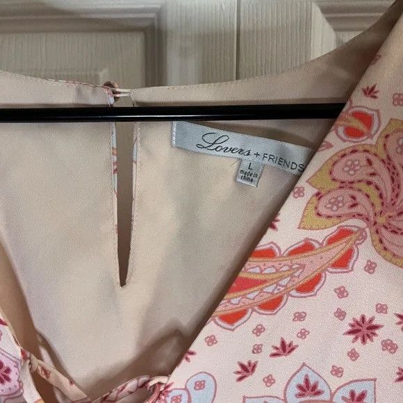 Lovers and Friends Lovers + Friends Epiphany Paisley Romper L NWT Size L / US 10 / IT 46 - 7 Thumbnail