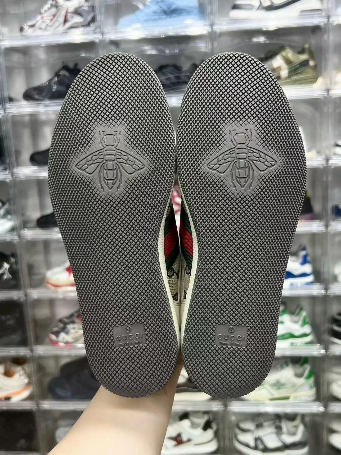 Gucci GUCCI GG Distressed Sneakers Ebony EU 37 Like New Size US 6.5 / IT 36.5 - 8 Thumbnail