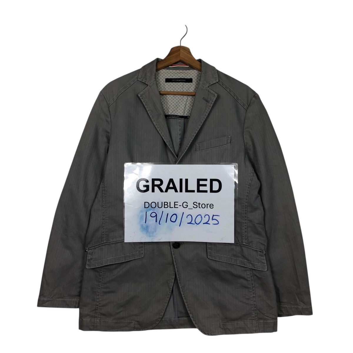 Japanese Brand 📌Vintage Chore Work Jacket Intermezzo Issey Miyake Size US M / EU 48-50 / 2 - 1 Thumbnail