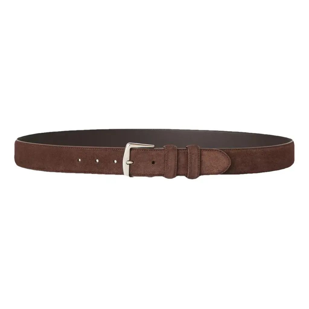 Loro Piana o1v3rcll0525 Size: 95 / Leather Belt in Brown Size 38 - 1 Thumbnail