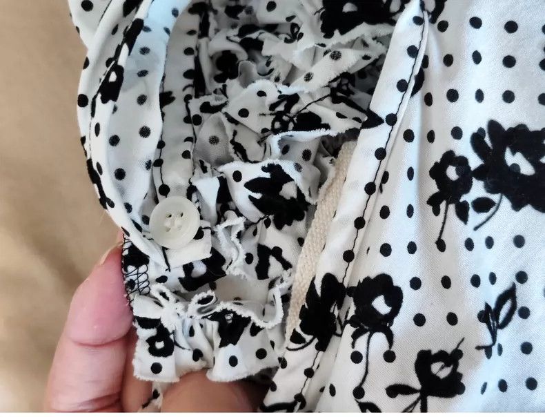 Comme des Garcons Comme Des Garcons Short sleeve shirt with petal collar dec Size M / US 6-8 / IT 42-44 - 7 Thumbnail