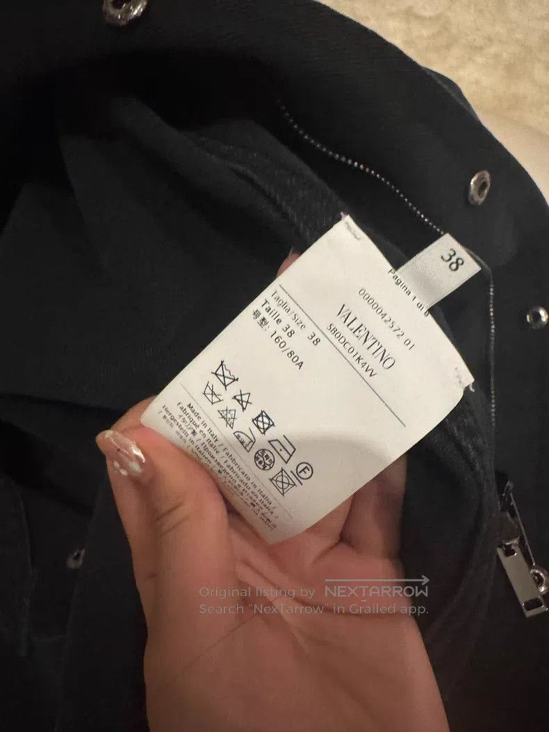 Valentino Valentino Denim embroidered jacket Size S / US 4 / IT 40 - 3 Thumbnail