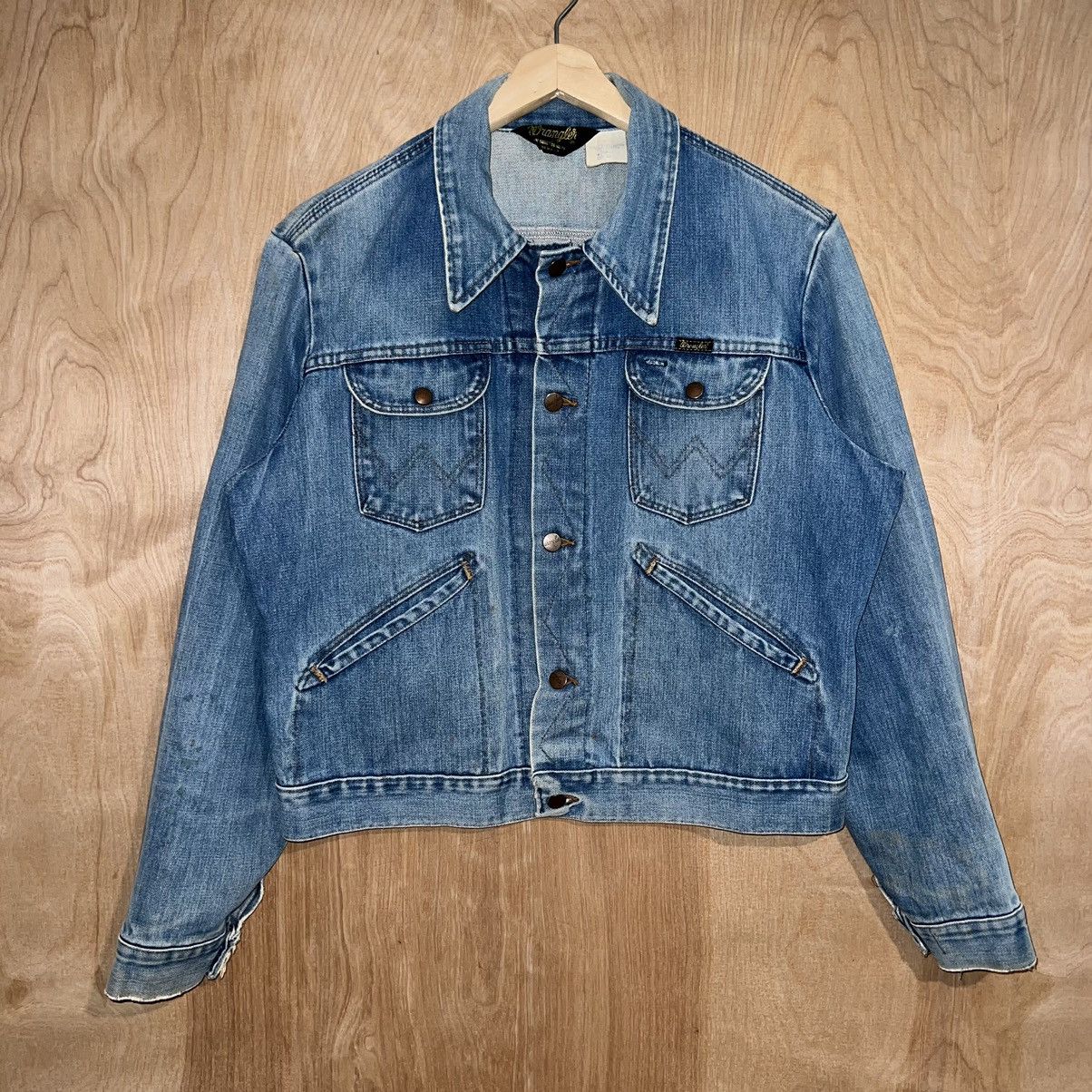 Wrangler no fault denim jacket sales