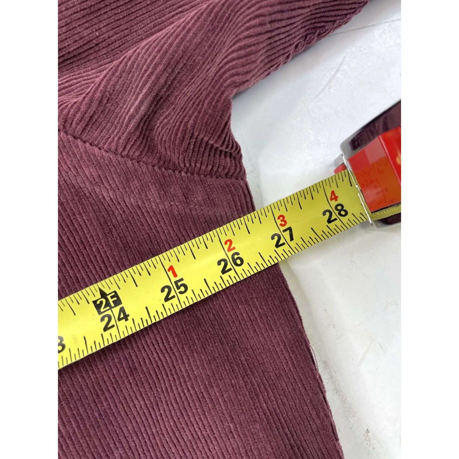 Polo Ralph Lauren VINTAGE Polo Ralph Lauren Blaire Corduroy Button-Down Shirt Purple Mens Large Size US L / EU 52-54 / 3 - 5 Thumbnail