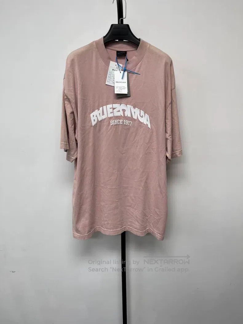 Balenciaga Balenciaga Logo Printed Round Neck Short Sleeve T-Shirt Re Size US L / EU 52-54 / 3 - 1 Thumbnail