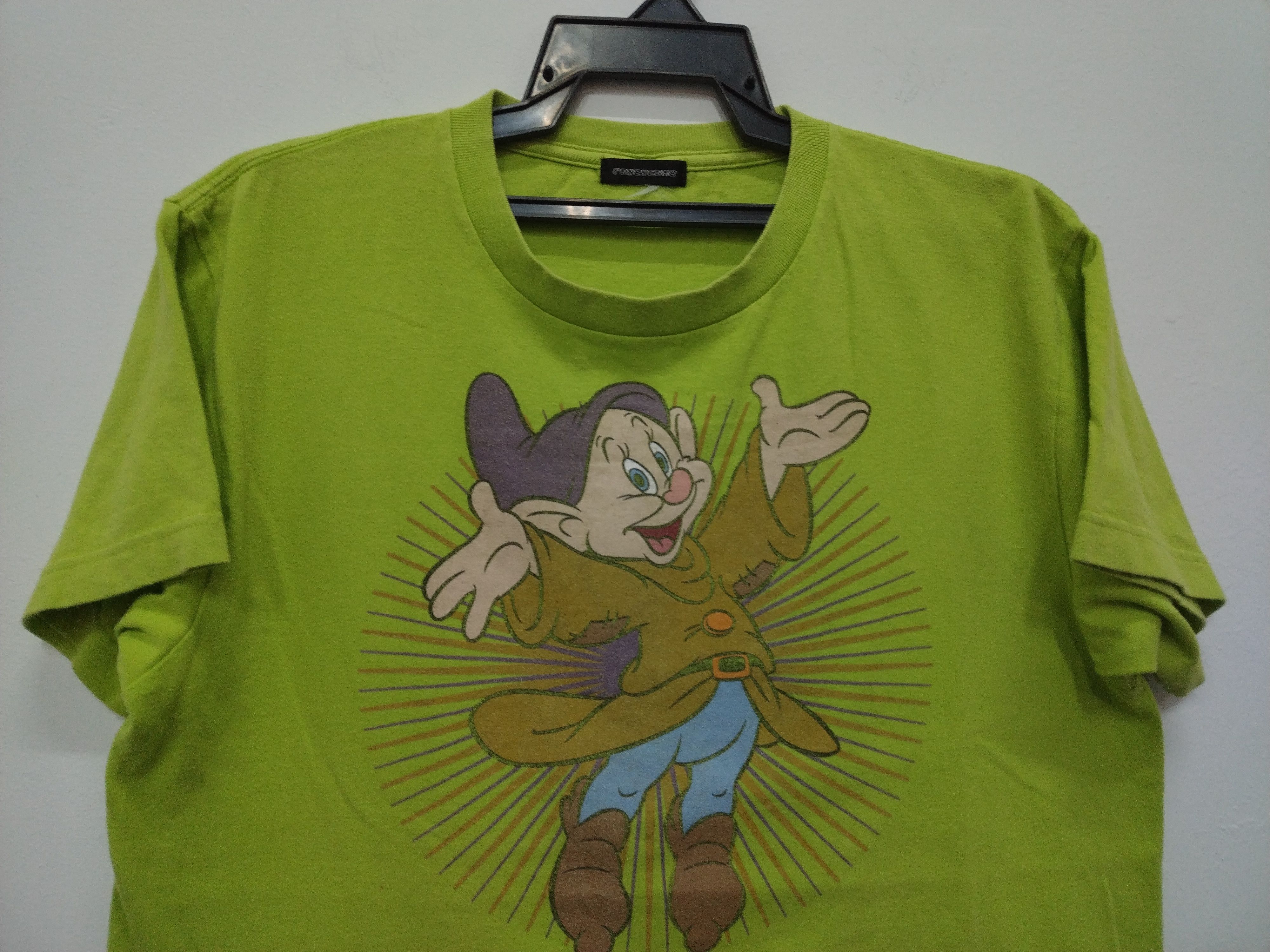 Art Comes First × Cartoon Network × Disney 💥🔥Vtg awesome image DOPEY disney Rare T shirt Size US M / EU 48-50 / 2 - 12 Thumbnail