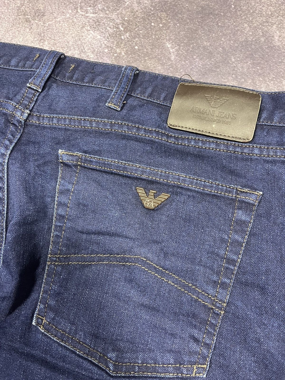 Armani Armani Jeans Metal Logo jeans Denim Vintage Streetwear Y2K Size US 36 / EU 52 - 4 Thumbnail