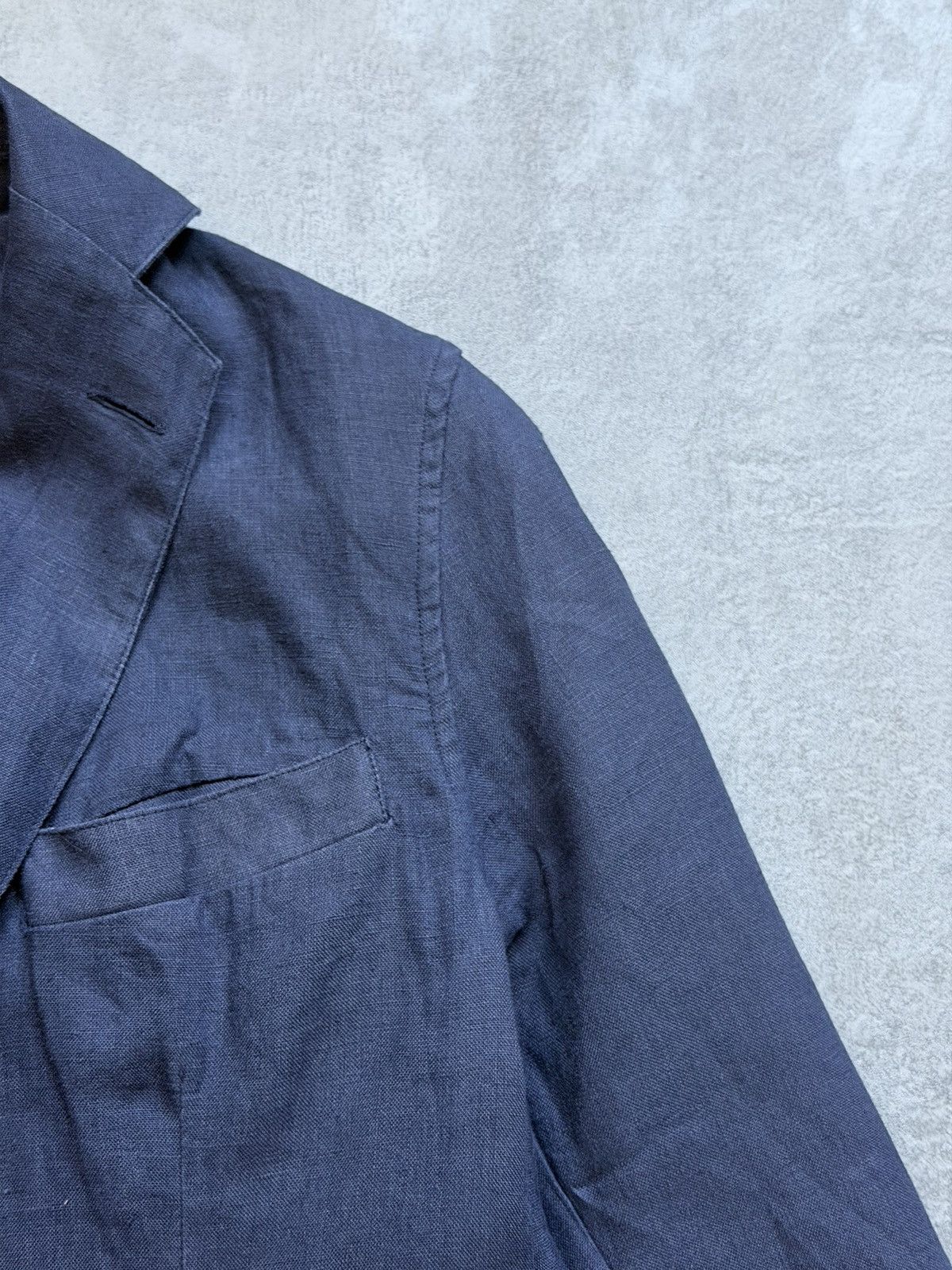Our Legacy Our Legacy Ramie Unconstructed Blazer SS11 French Workwear Size US S / EU 44-46 / 1 - 5 Thumbnail