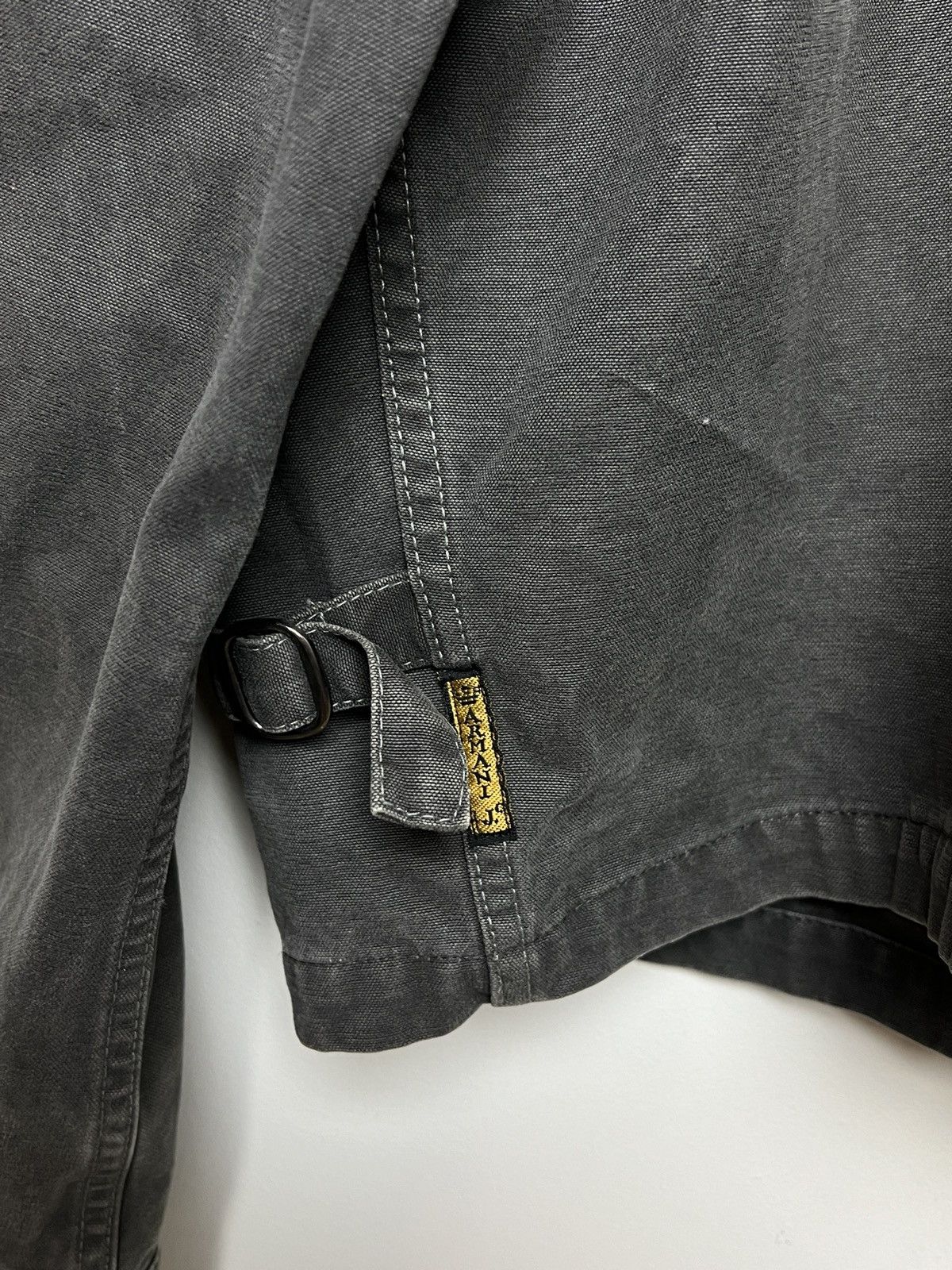Giorgio Armani armani y2k archive faded work chore jacket Size US L / EU 52-54 / 3 - 12 Thumbnail