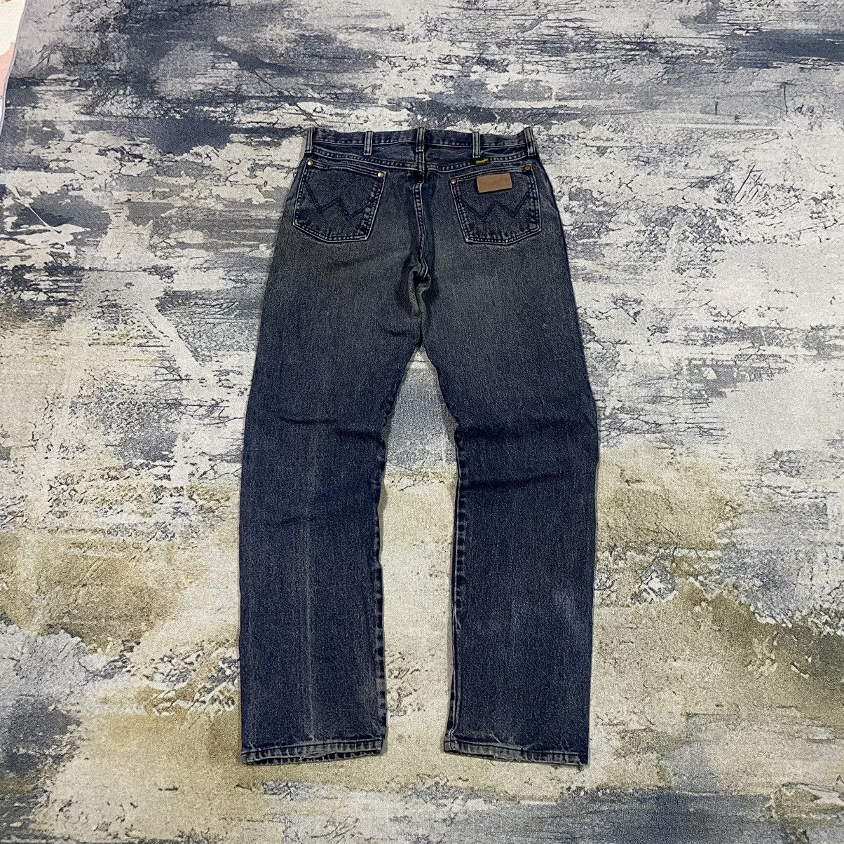 Vintage × Wrangler Vintage Wrangler Blue bell Faded Black Denim Jeans Size US 31 - 7 Thumbnail