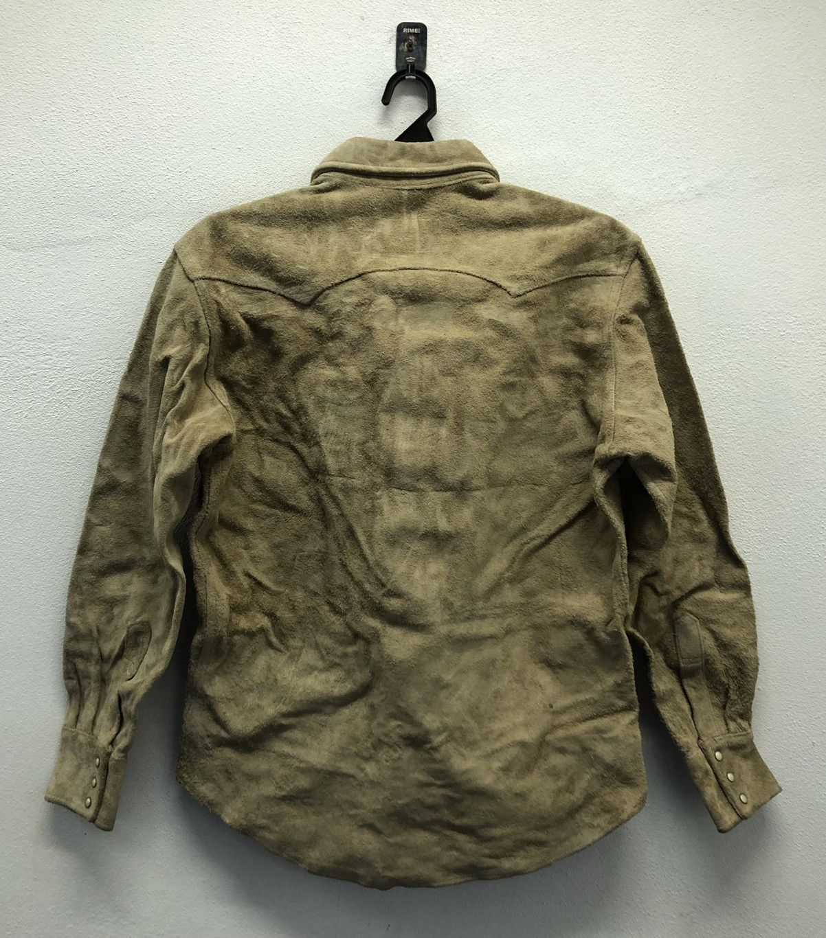 Leather × Vintage Trans Continents Genuine Cowhide Western-Style Leather Shirt Size US M / EU 48-50 / 2 - 2 Thumbnail