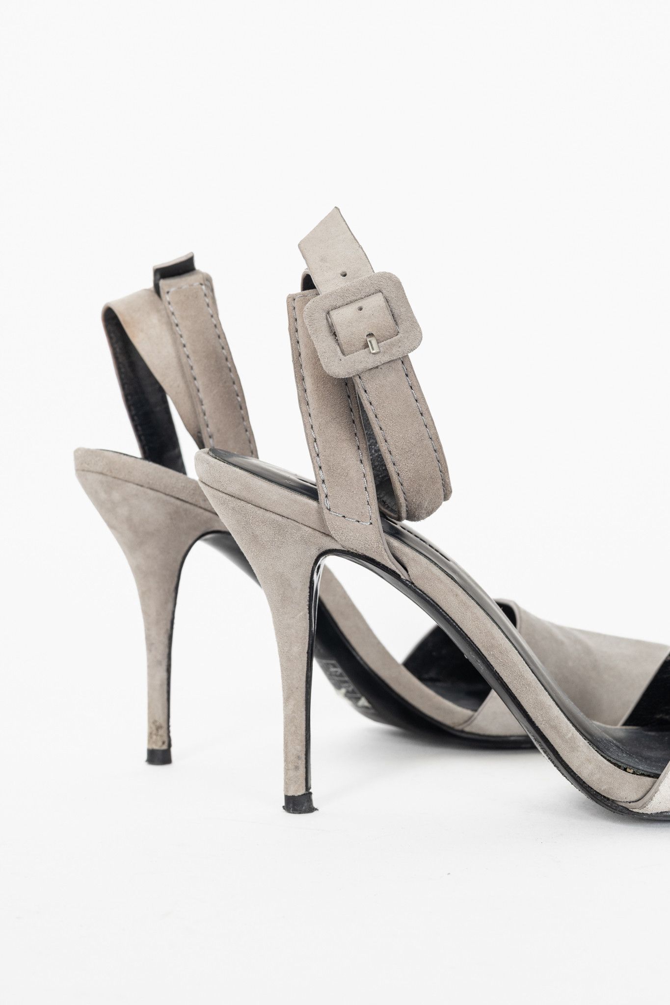 Alexander Wang Alexander Wang Lovisa Taupe Suede Pointed-Toe Pumps Size US 5.5 / IT 35.5 - 7 Thumbnail