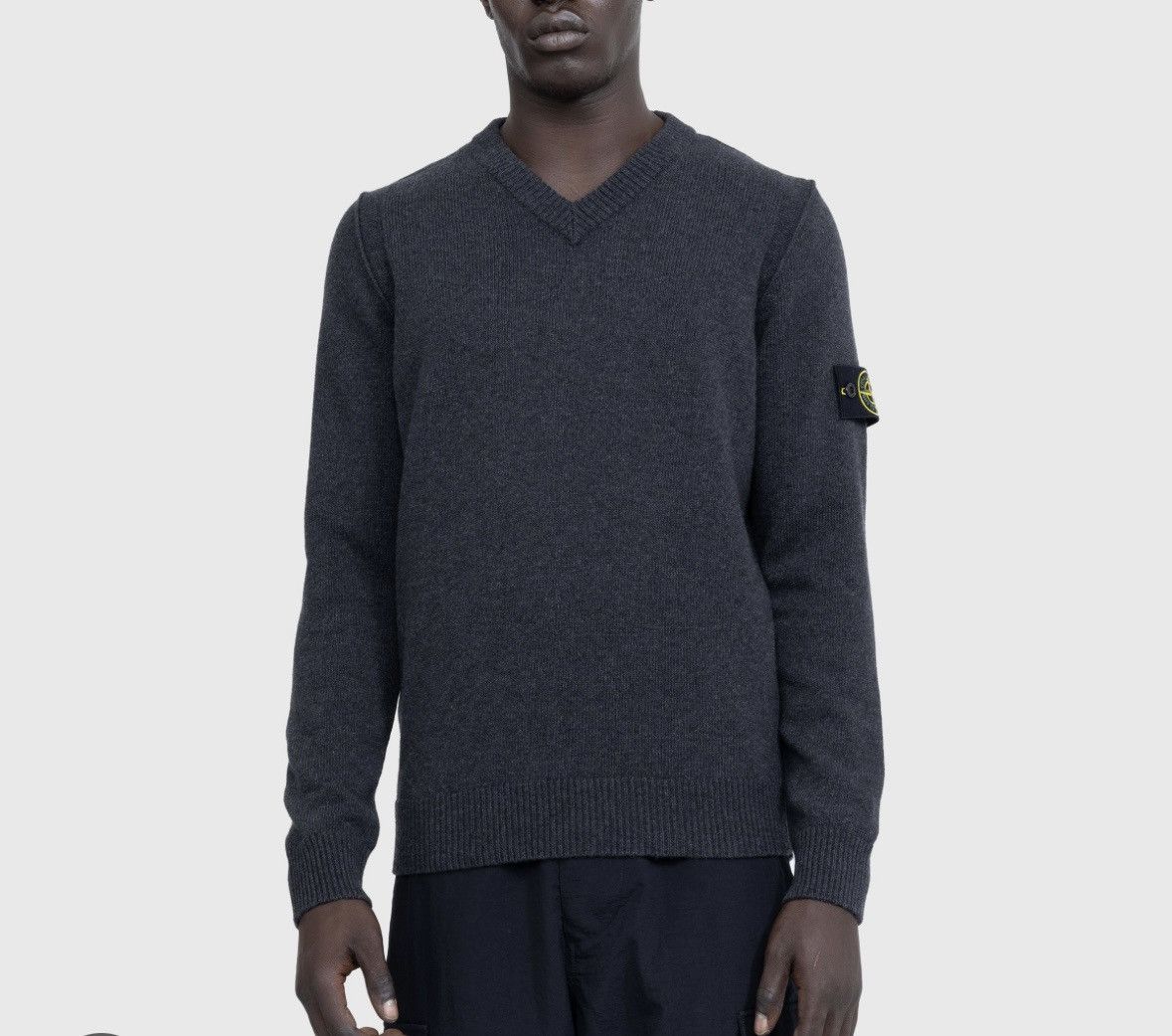 Stone Island Stone Island Melange Grey Sweater Size US M / EU 48-50 / 2 - 1 Thumbnail