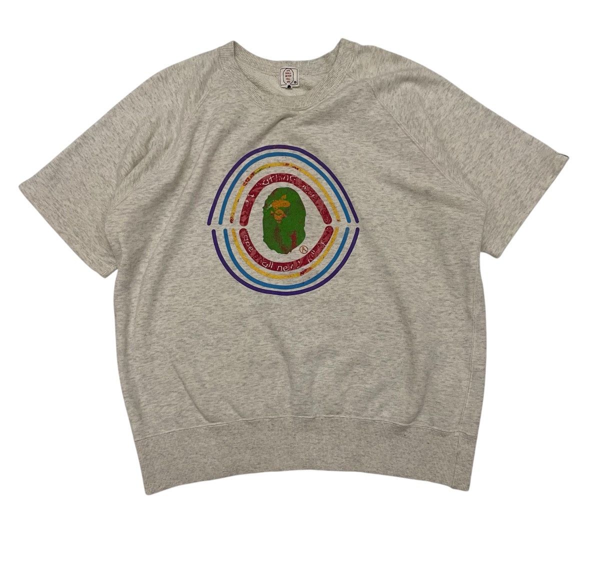 Bape Bape Short Sleeve Sweatshirt Size US M / EU 48-50 / 2 - 9 Thumbnail