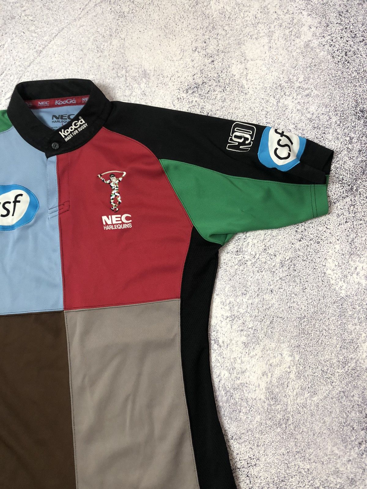 Vintage Rugby jersey men’s size L CSF KooGd made for rugby Size US L / EU 52-54 / 3 - 2 Thumbnail