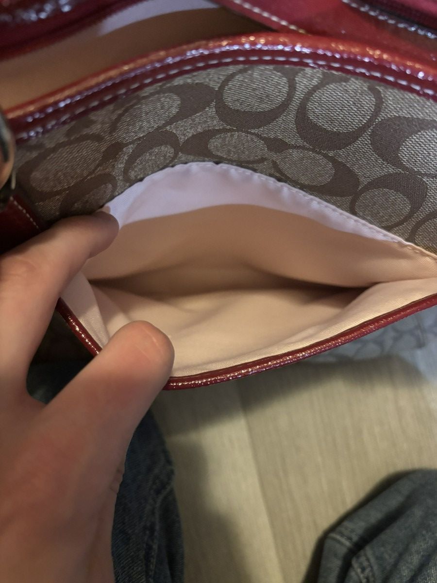 Coach Coach Monogram Gold Peyton Pocket Size ONE SIZE - 6 Thumbnail
