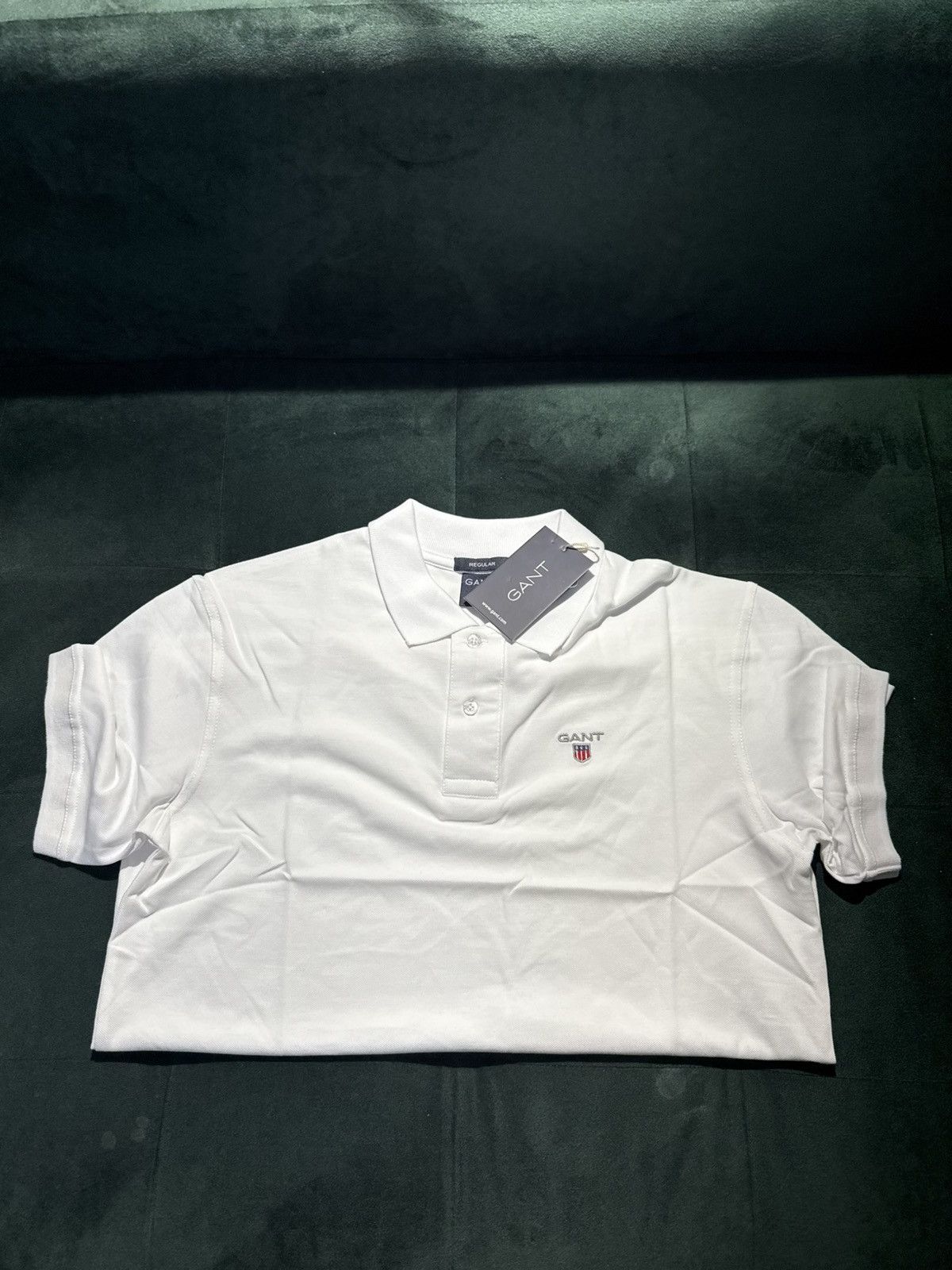 Gant Gant mens polo t shirt white Size US L / EU 52-54 / 3 - 1 Thumbnail