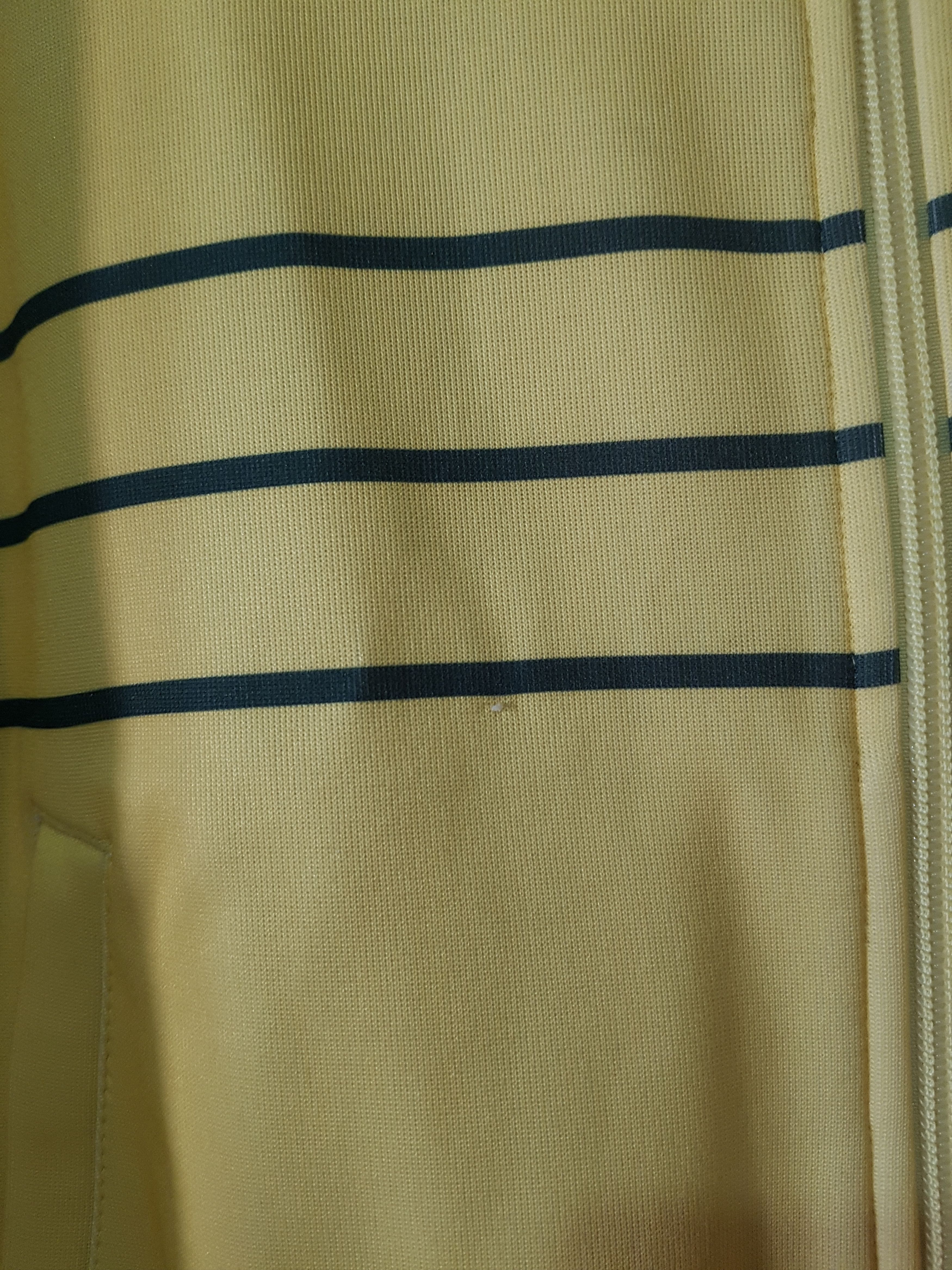 Adidas Court Piping Track Top Jacket Yellow Green Brazil Size US XS / EU 42 / 0 - 3 Thumbnail