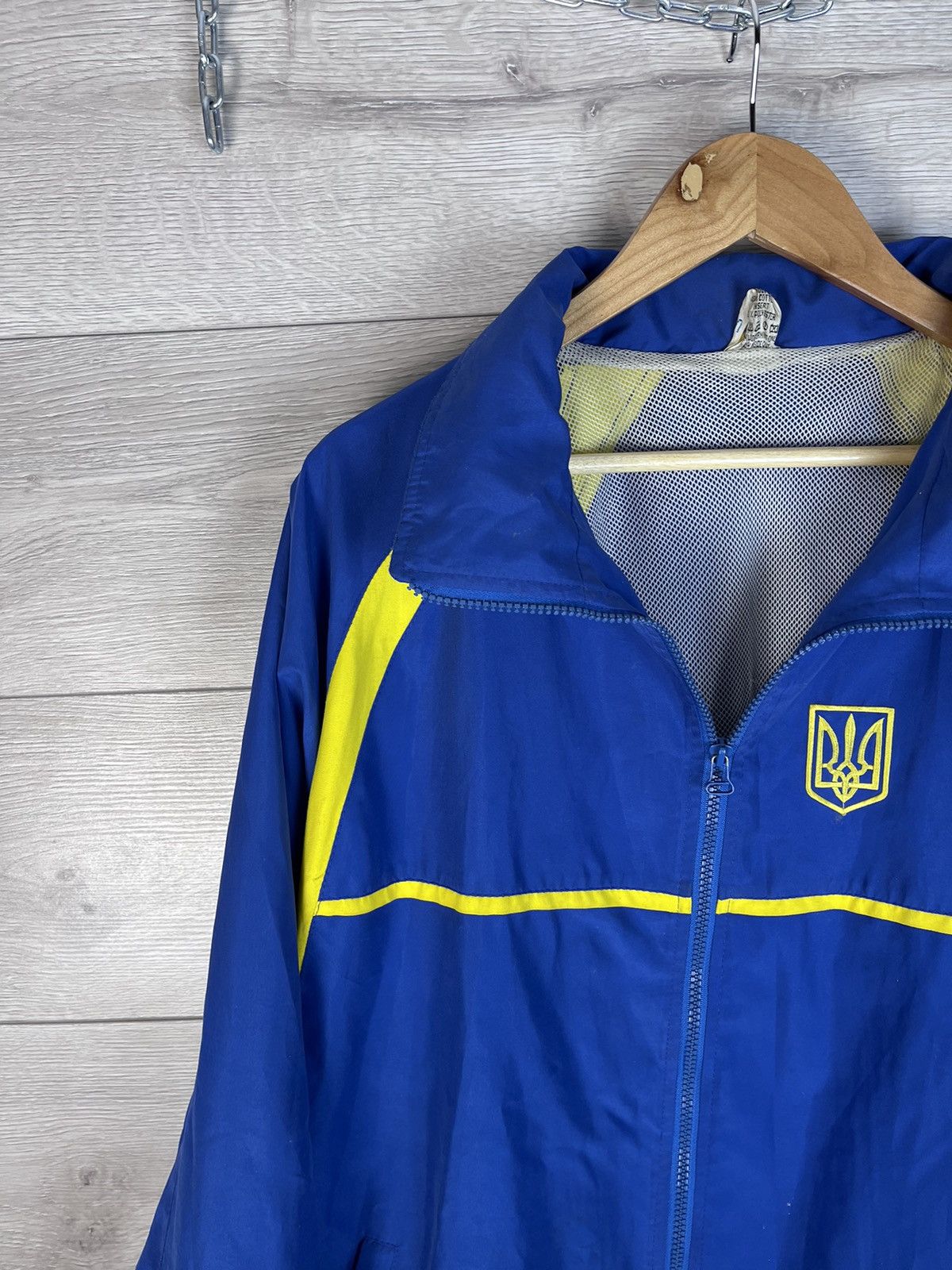 Vintage Vintage Mens Tracksuit Jacket Ukraine 🇺🇦 size Xxxl sport Size US XXL / EU 58 / 5 - 6 Thumbnail