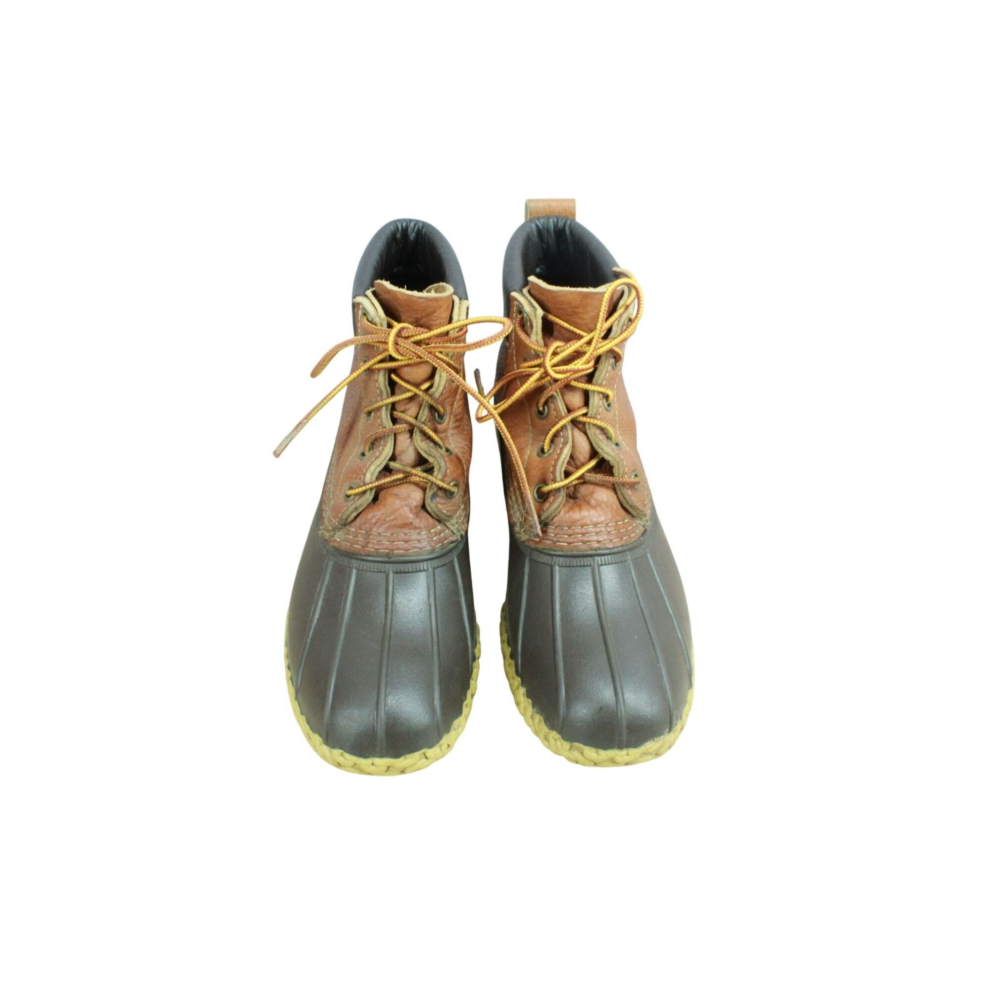 L.L. Bean LL Bean Brown Leather Waterproof Duck Boots Women's Size 9 Size US 9 / IT 39 - 5 Thumbnail
