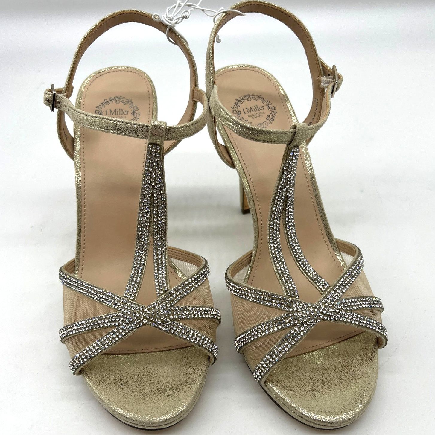 Other I.Miller Womens Ramona Heeled Sandals Gold Size 9.5M Size US 9.5 / IT 39.5 - 3 Thumbnail