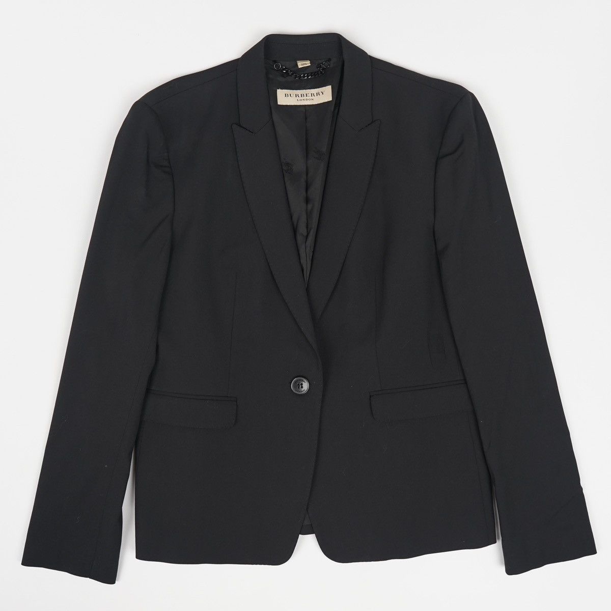 Burberry Burberry London Blazer Black Jacket Size XL / US 12-14 / IT 48-50 - 1 Thumbnail