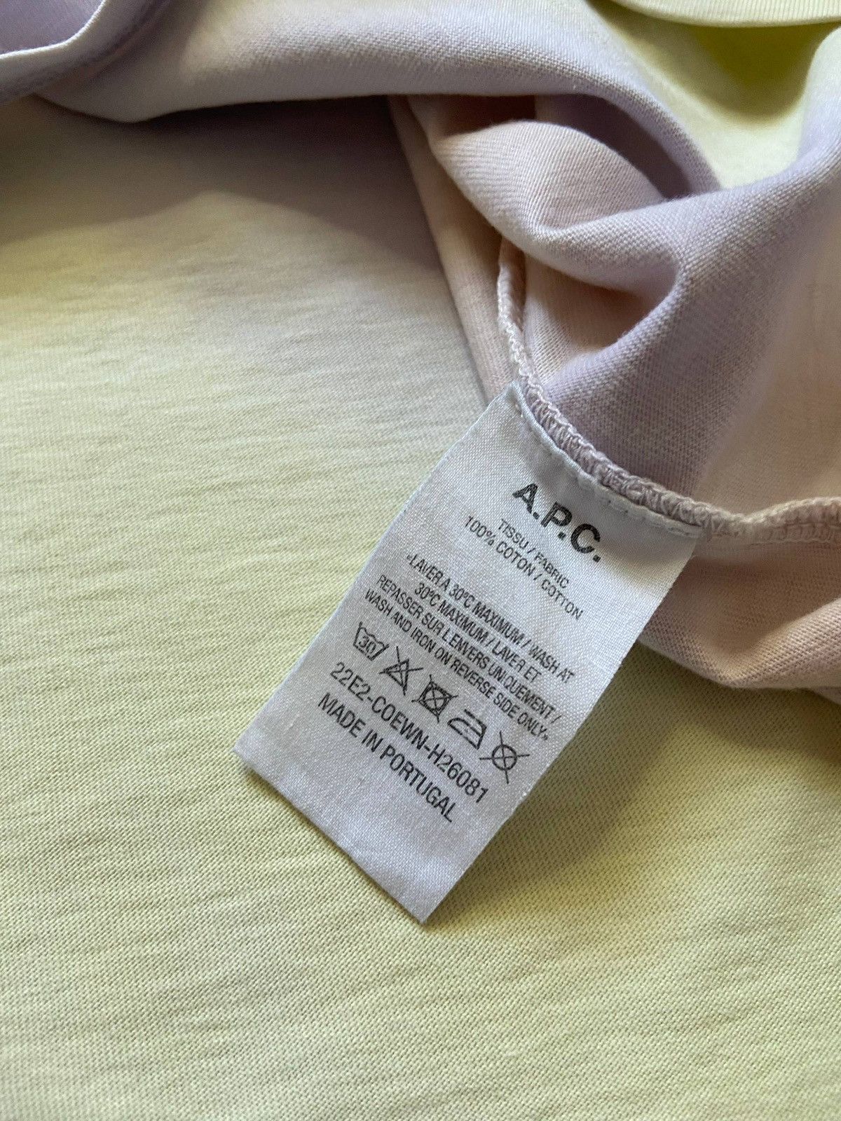 A.P.C. APC Adrien Micro Logo S T-Shirt - Tie-dye Size US M / EU 48-50 / 2 - 5 Thumbnail