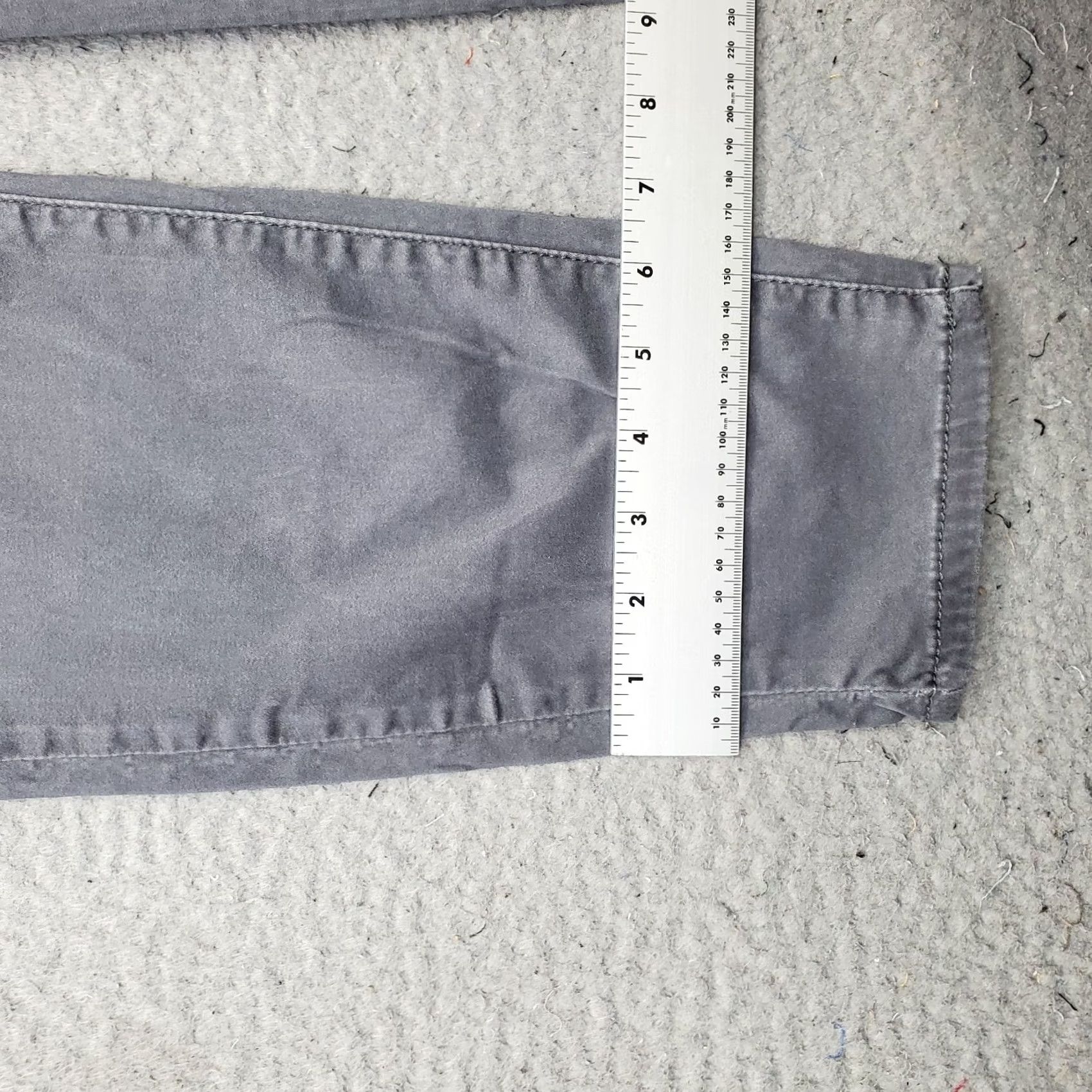 Buffalo David Bitton Buffalo Jeans Women 10 Skinny Gray Stretch Ankle Grazer Mid-Rise Size 32" / US 10 / IT 46 - 5 Thumbnail