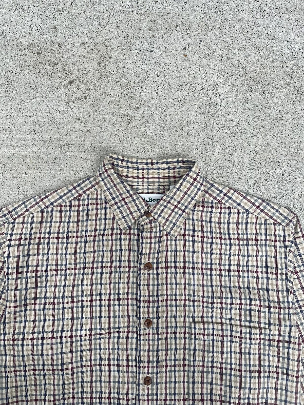 L.L. Bean × Vintage Vintage L.L.Bean Plaid Button Up Size US S / EU 44-46 / 1 - 3 Thumbnail