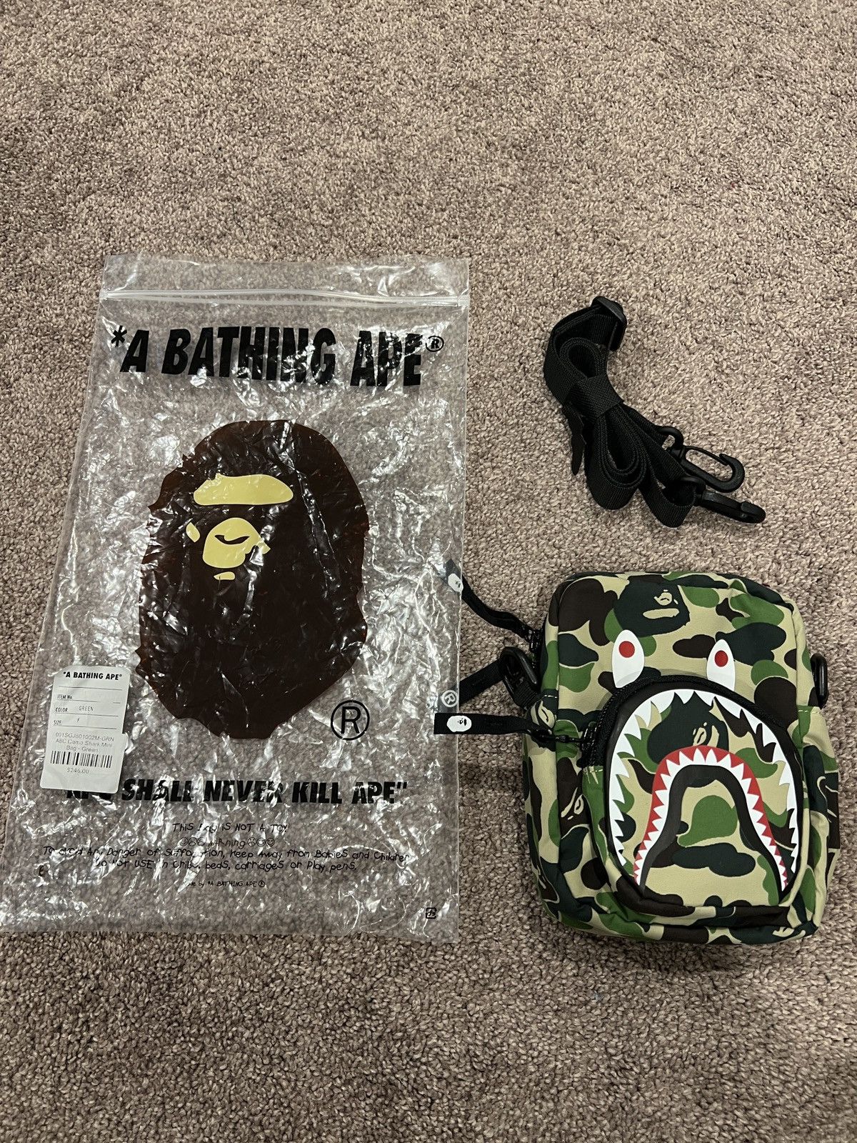 Bape ABC Camo Shark Mini Bag Size ONE SIZE - 1 Thumbnail