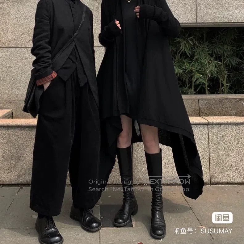Rick Owens RICK OWENS Long sleeve asymmetrical cardigan wool lightwei Size XS / US 0-2 / IT 36-38 - 9 Thumbnail