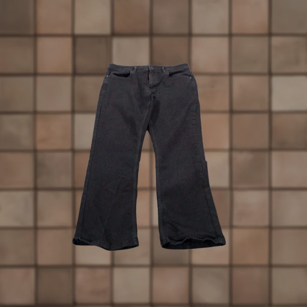 Denime The Perfect jean Jeans Mens 35 Black NYC Denim Bootcut Straight Casual Stretch Size US 35 - 1 Thumbnail