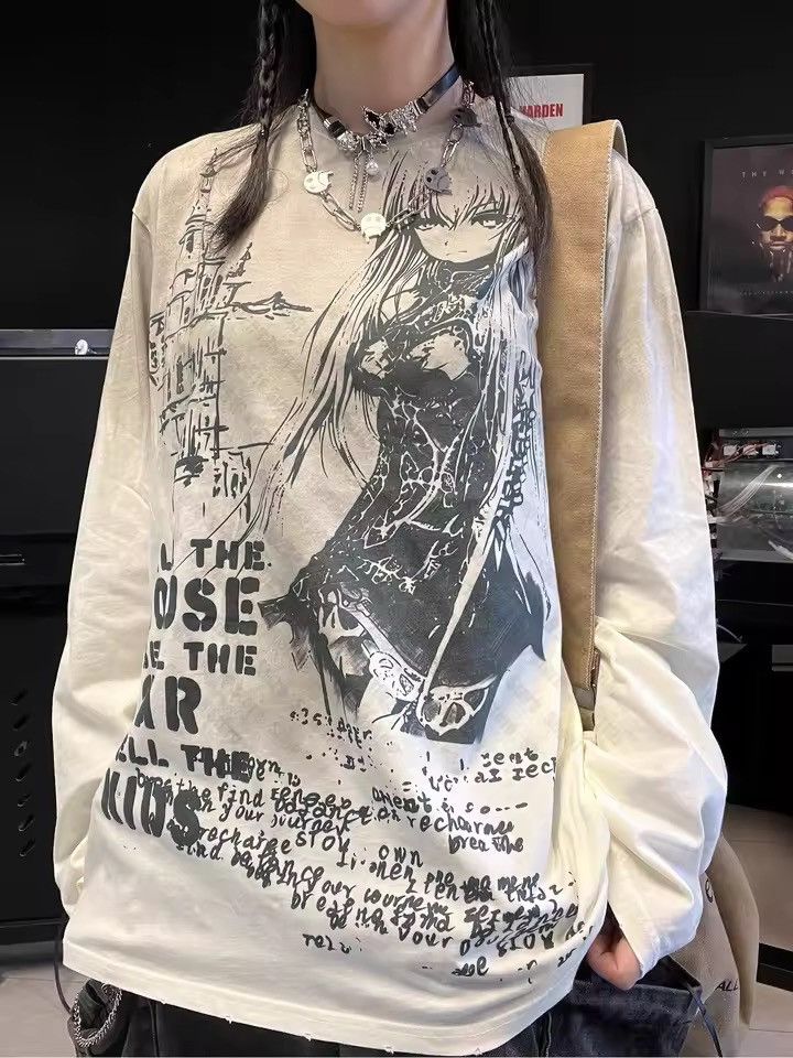 Japanese Brand Anime Graphic T Shirts Size US L / EU 52-54 / 3 - 1 Thumbnail