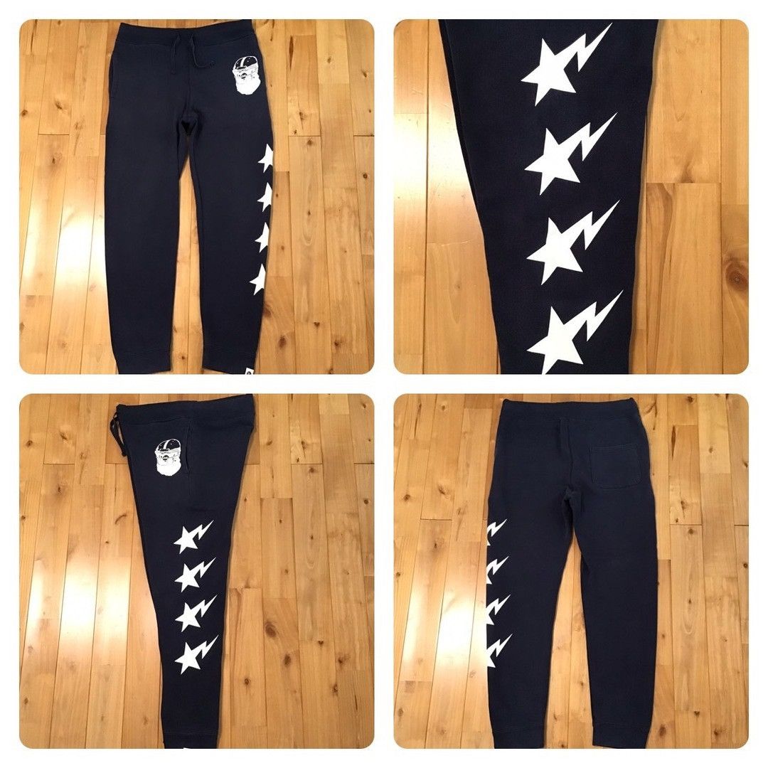 Bape BAPE STA sweat pants a bathing ape star NIGO ★size M Size US 32 / EU 48 - 1 Thumbnail