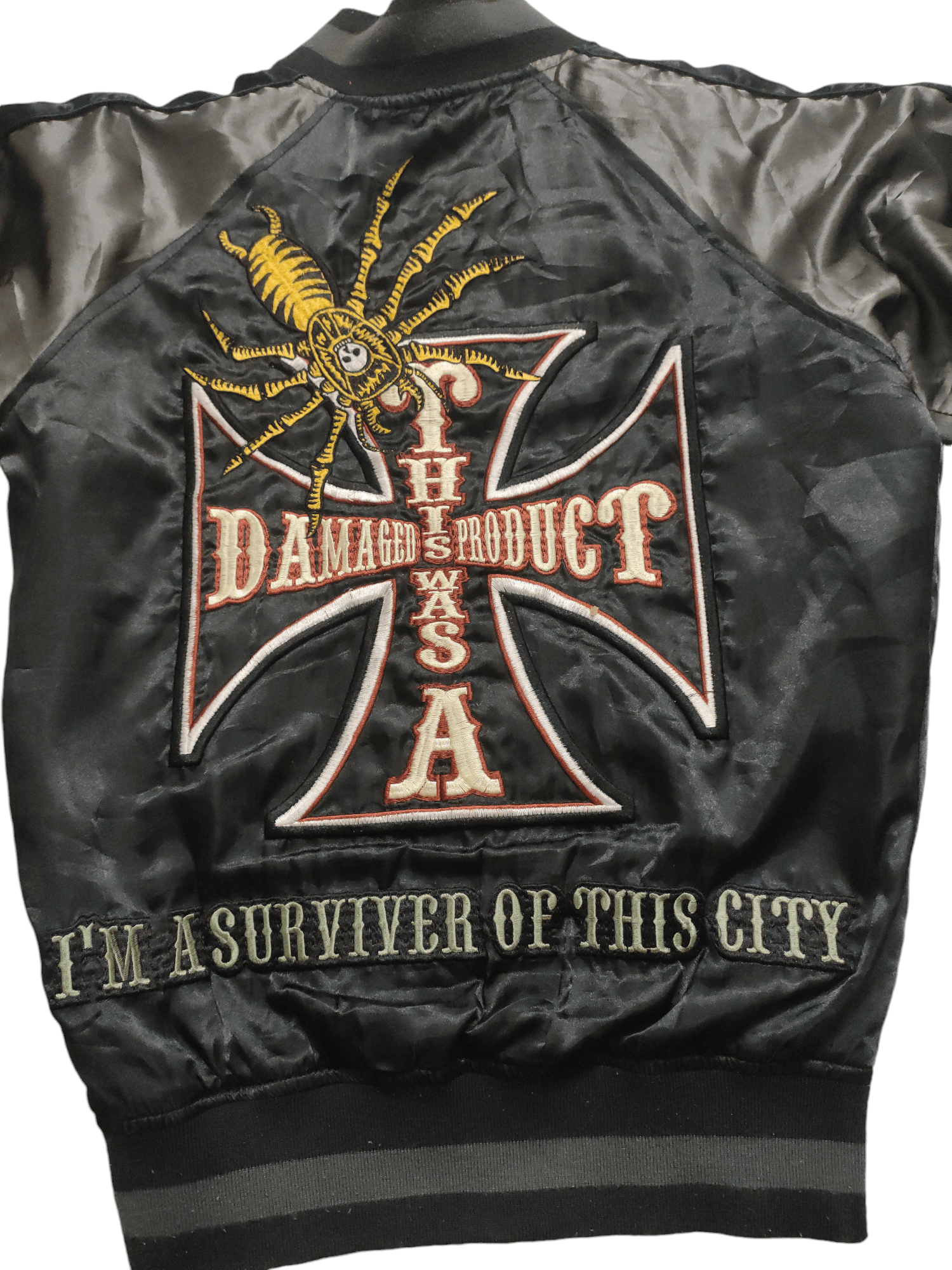 If Six Was Nine Varsity Jacket Embroidery "This Was A Damage Products " Size US M / EU 48-50 / 2 - 3 Thumbnail