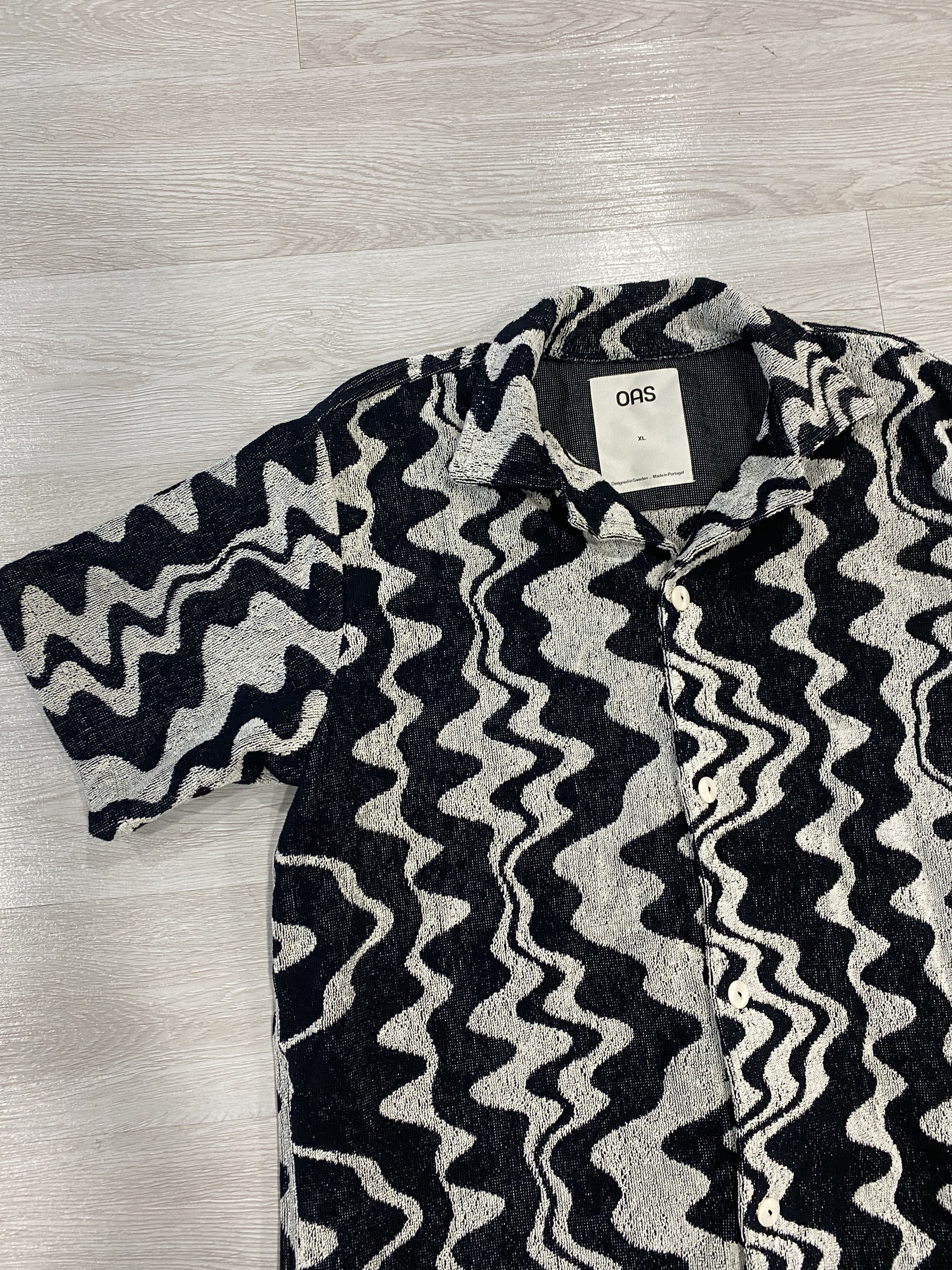 OAS OAS Nero Verve Cuba Terry Shirt 7003-109 Size US XL / EU 56 / 4 - 2 Thumbnail