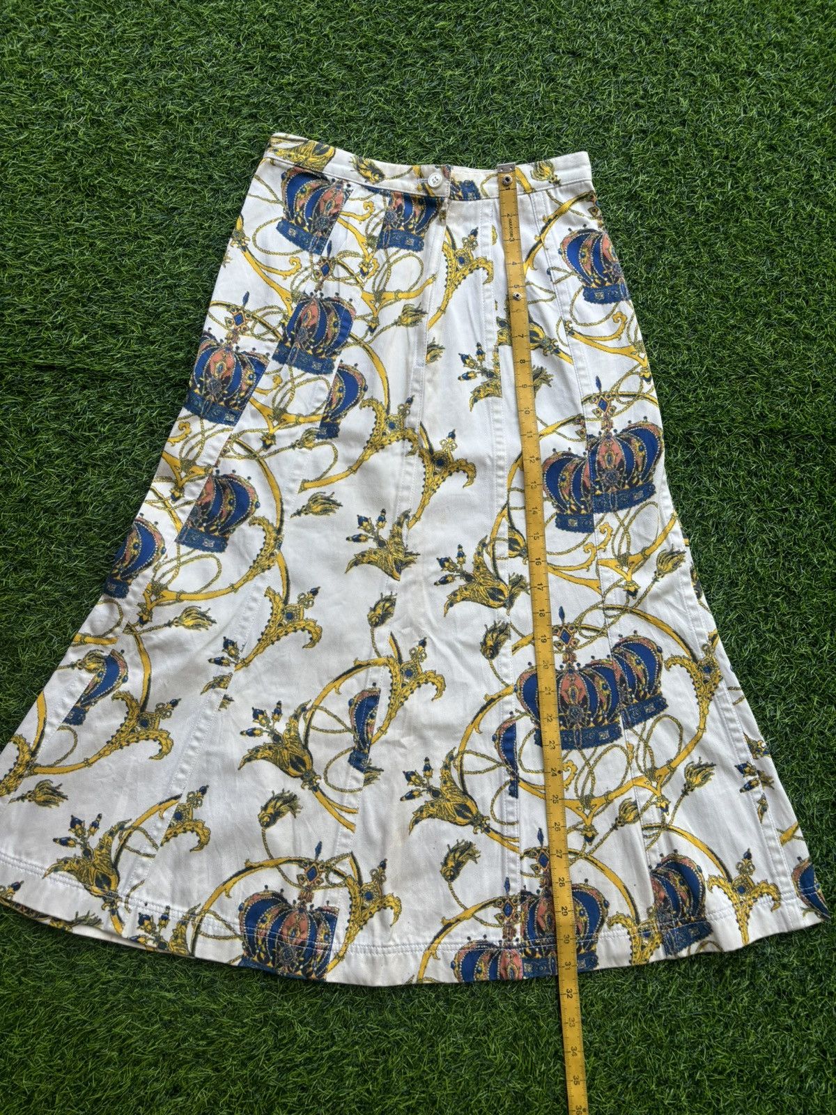 Comme des Garcons Tricot Comme des Garcons Women's Full Print Skirt Size 26" / US 2 / IT 38 - 12 Thumbnail