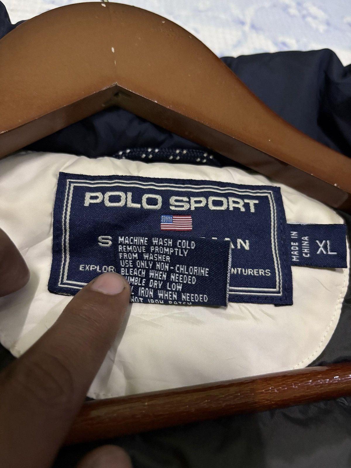 Polo Ralph Lauren × Vintage Vtg 90's Polo Sport Ralph Lauren Jacket 90’s Style Size US XL / EU 56 / 4 - 14 Thumbnail