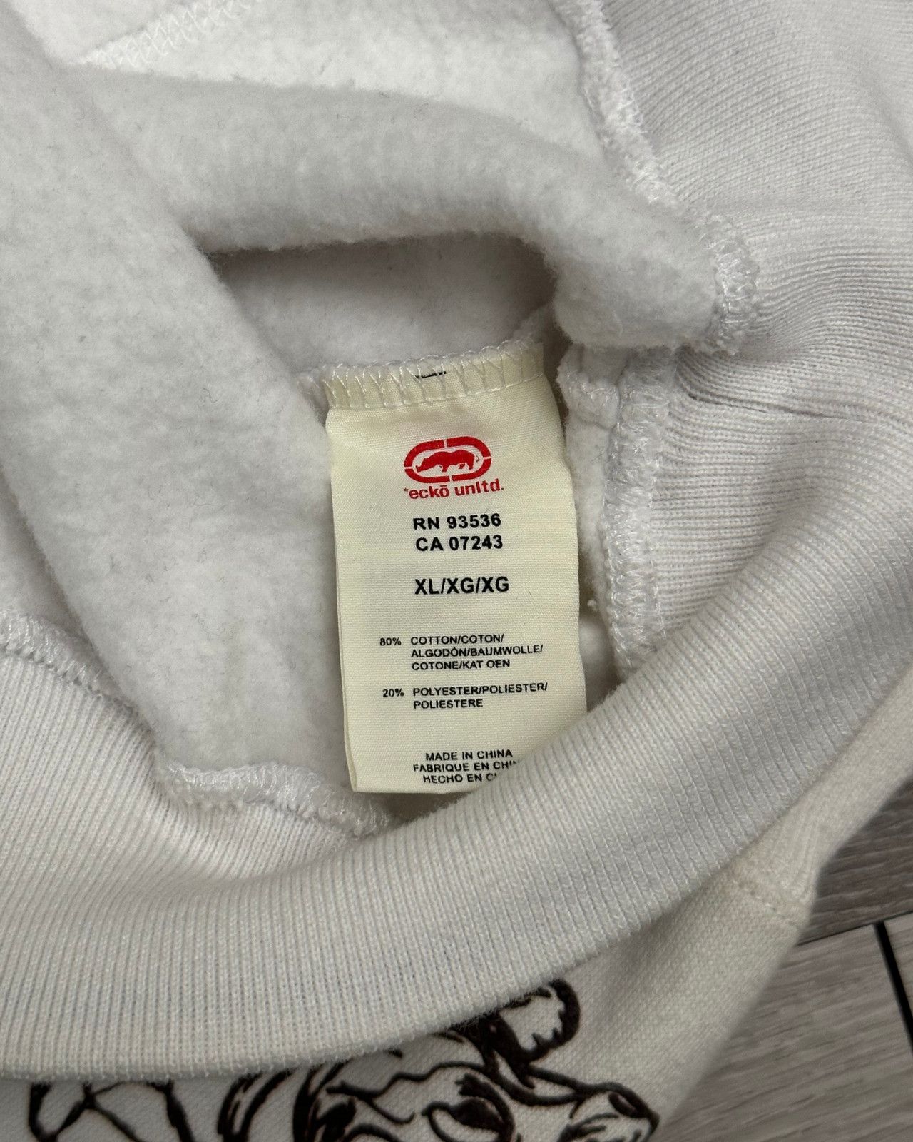 Ecko Unltd. Rare Y2K Ecko Unltd. Embroidered Ombre Zip-Up Hoodie - XL Size US XL / EU 56 / 4 - 9 Thumbnail