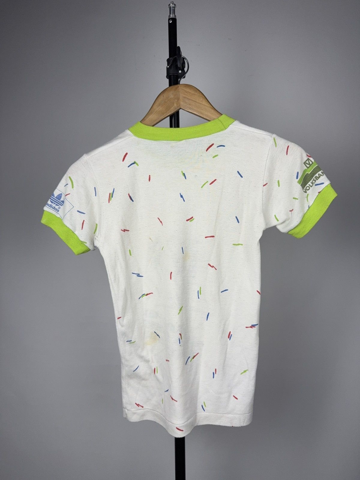 Adidas 1980s Adidas Trefoil Grand Prix Cycling Women’s T-Shirt Size XS / US 0-2 / IT 36-38 - 12 Thumbnail