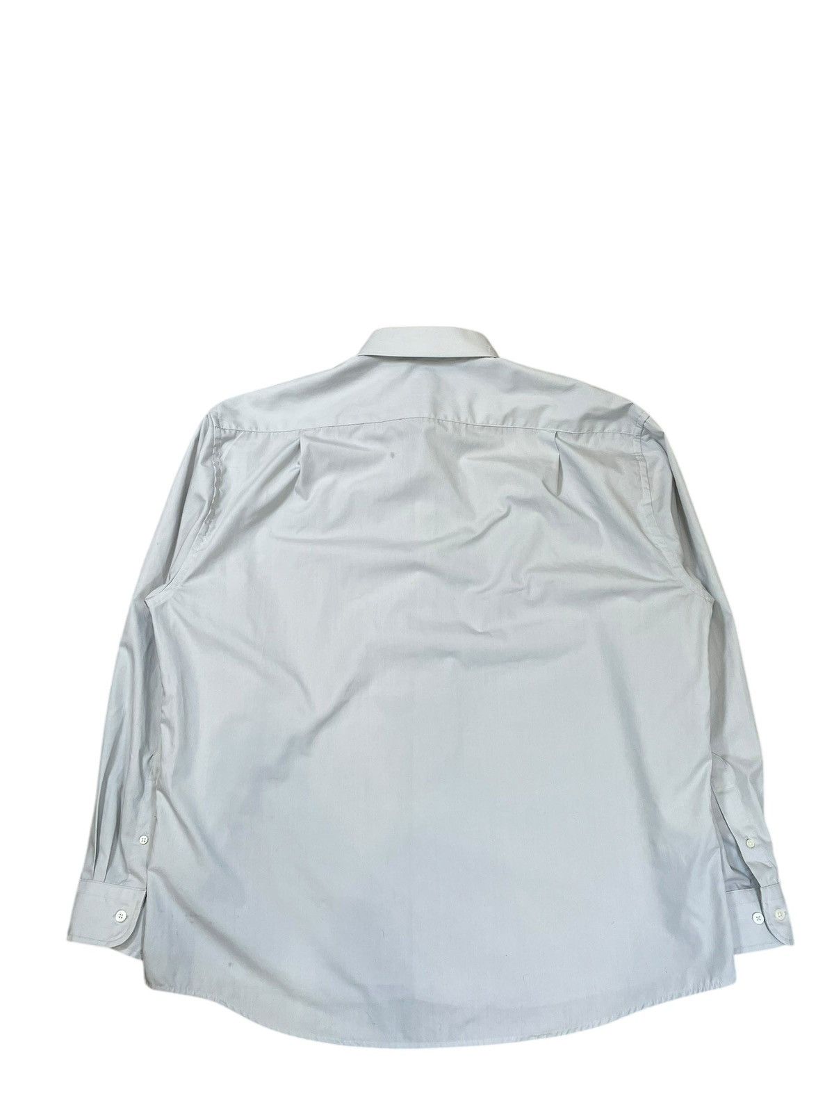 Balmain 1990s Balmain Paris Classic Grey Button-Up Shirt (L) Size US L / EU 52-54 / 3 - 2 Thumbnail