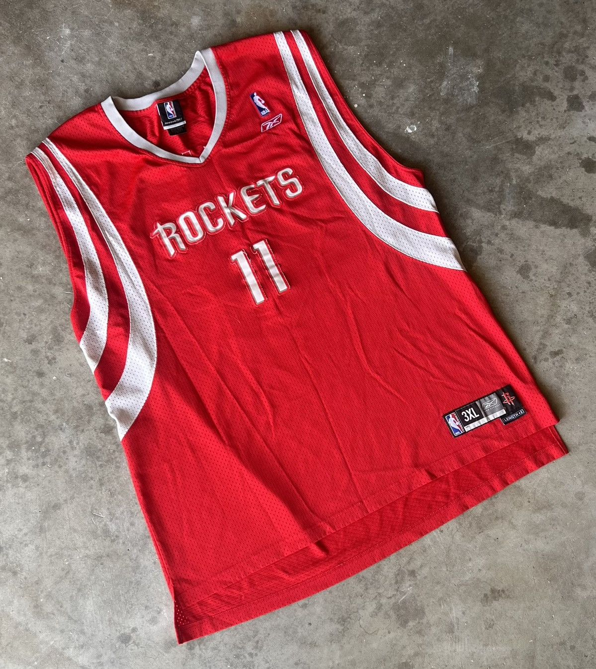NBA × Reebok × Vintage Houston Rockets Basketball Jersey by Reebok Size XXX Large Size US XXL / EU 58 / 5 - 1 Thumbnail