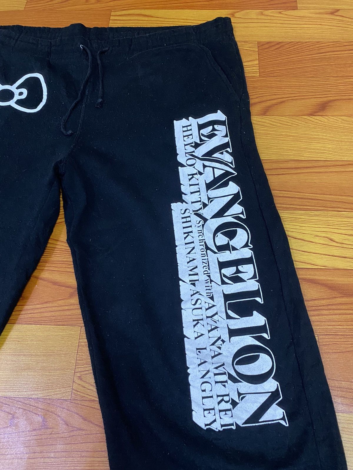 Anime × Japanese Brand Rare Evangelion x Hello Kitty Jogger Pant Size US 31 - 3 Thumbnail