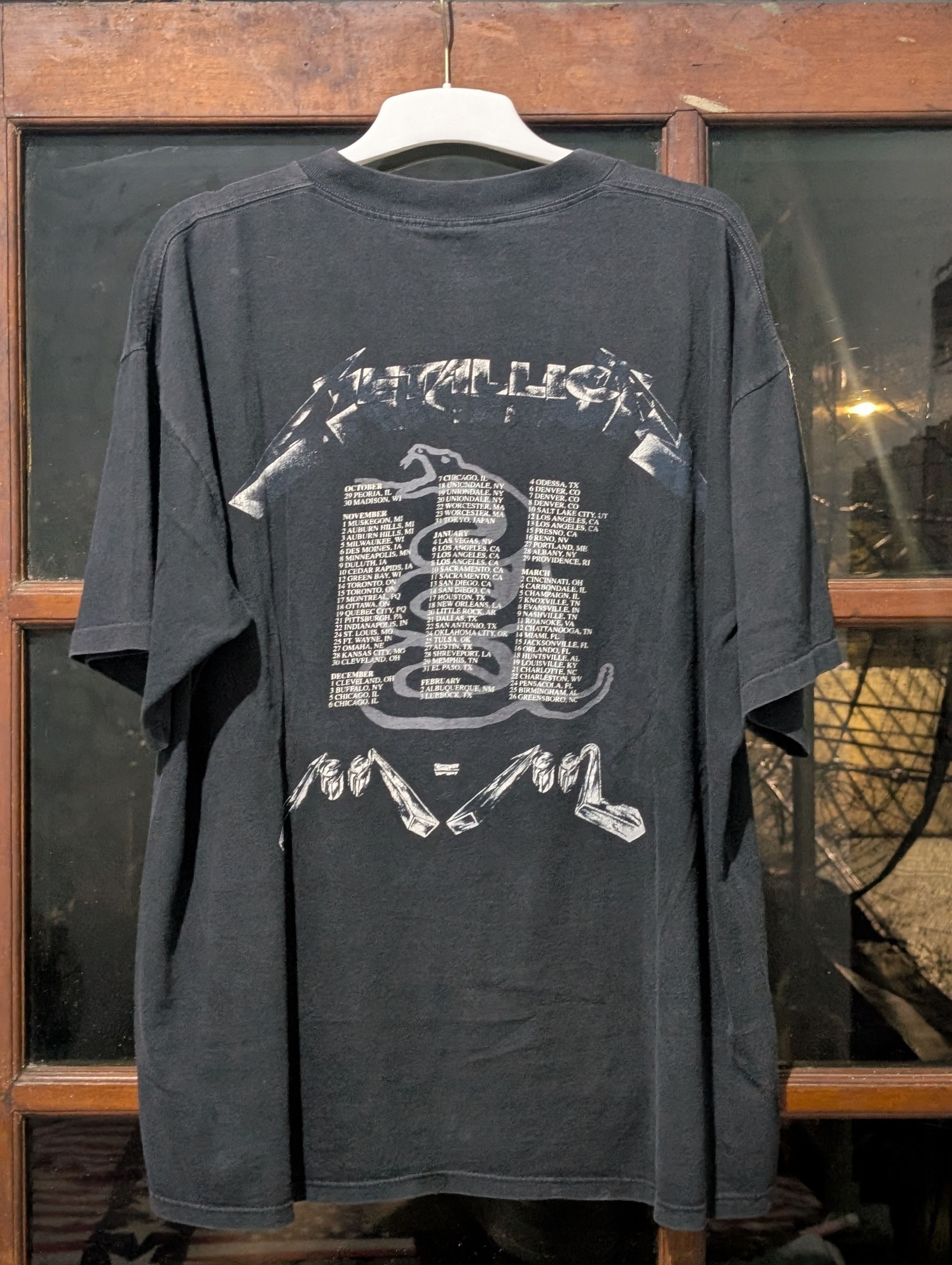 Metallica Metallica Black Album 91 Size US XL / EU 56 / 4 - 6 Thumbnail