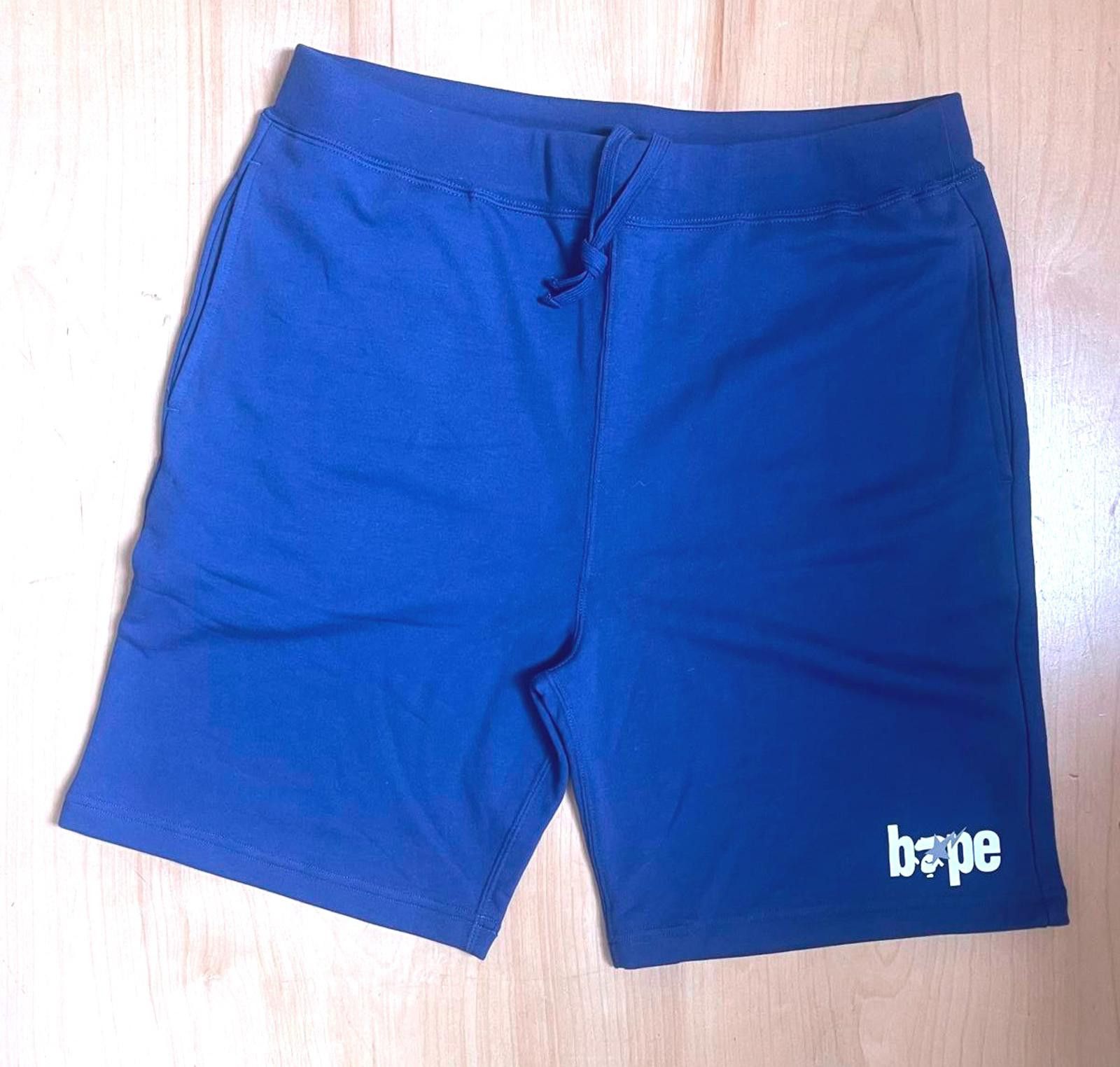 Bape NWOT BAPE Athletic Sweat Shorts US Men's XXL Pull On Blue Size US 40 / EU 56 - 1 Thumbnail